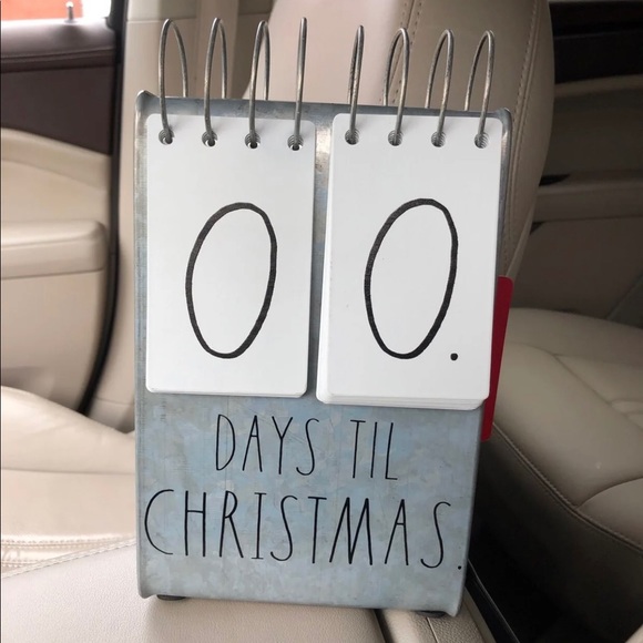 Rae Dunn Other - Rae Dunn DAYS TILL CHRISTMAS Galvanized